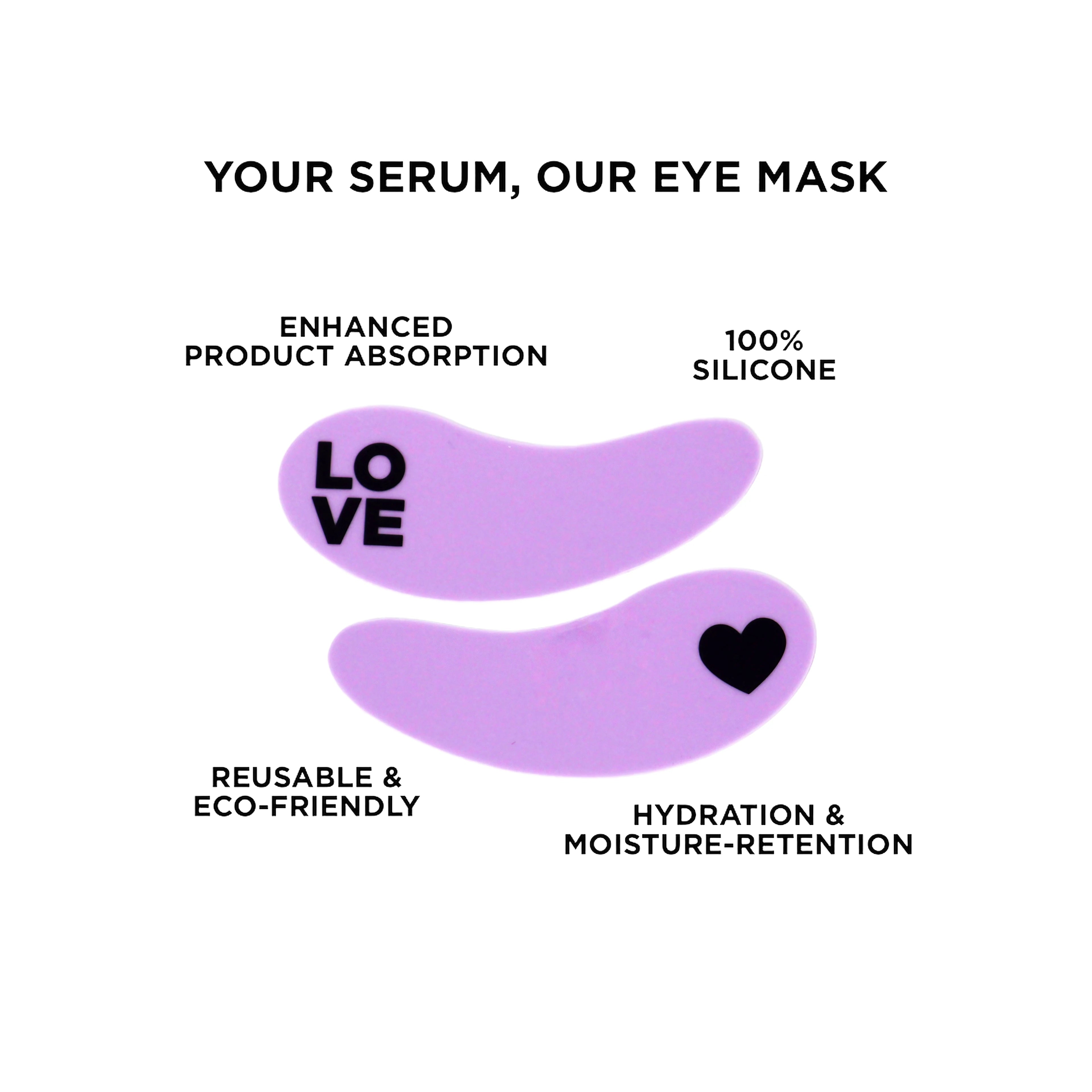 Reusable Silicone Eye Mask