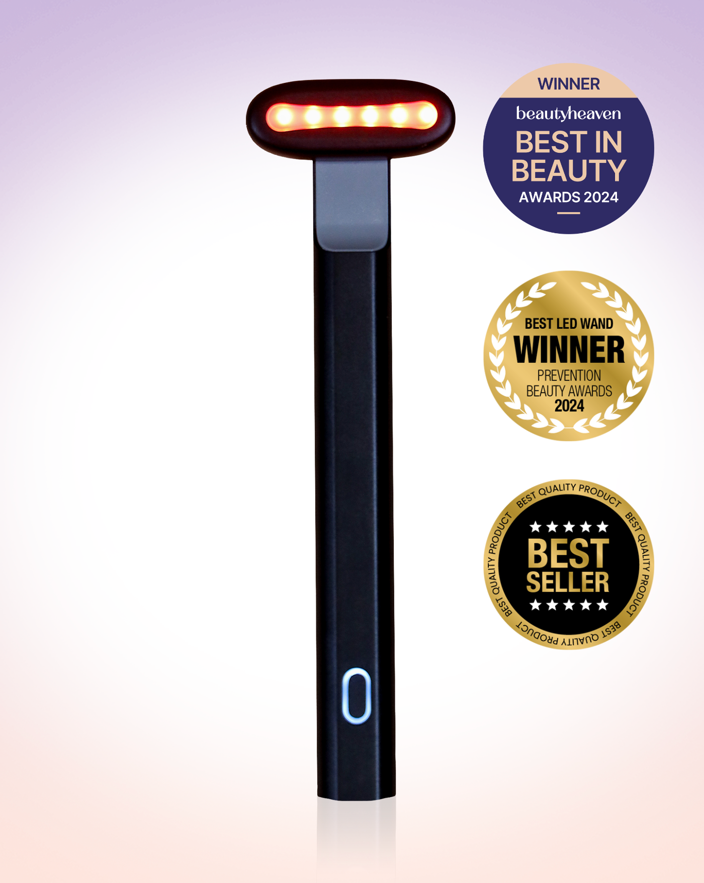 Dual Red & Blue PRO LED Wand – 5-in-1 Technology