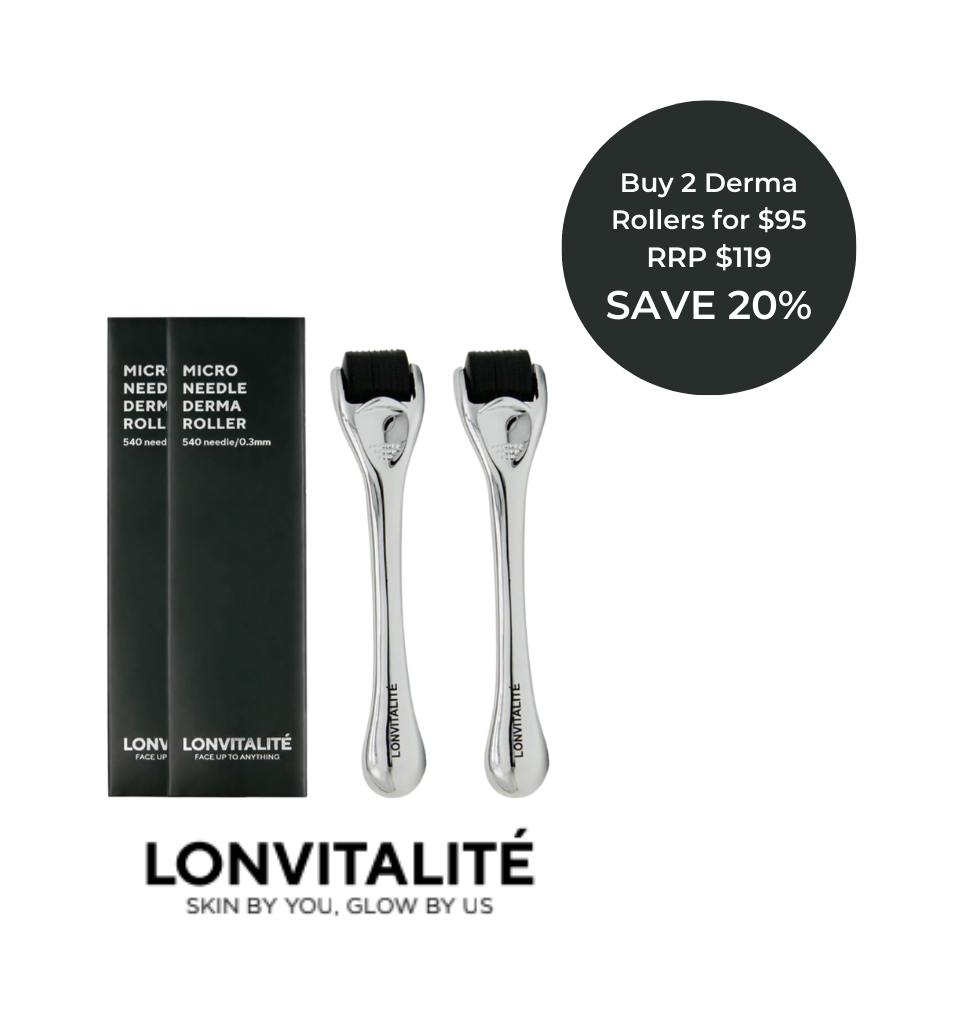 Lonvitalite Microneedling Derma Roller – 2 Pack