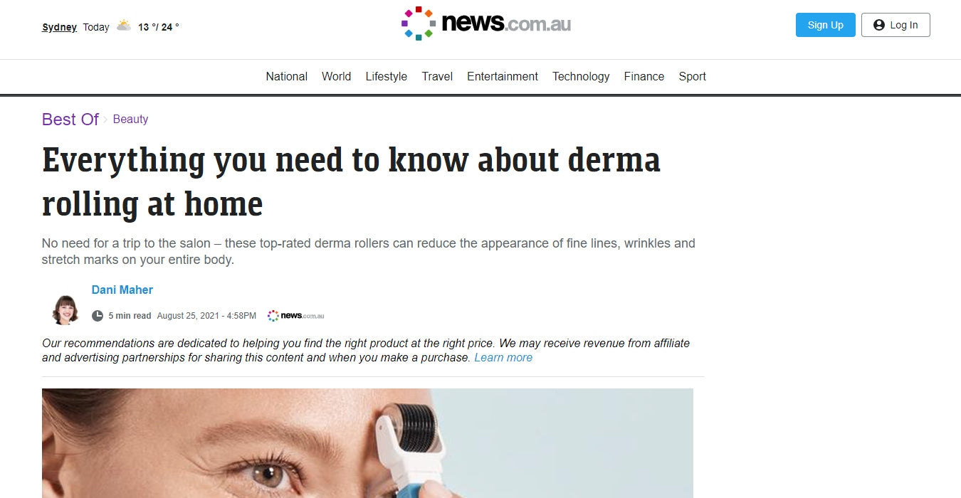 Everything you need to know about derma rolling at home