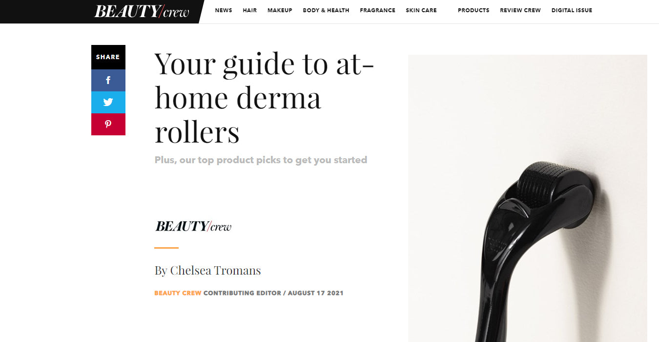 Your guide to at-home derma rollers