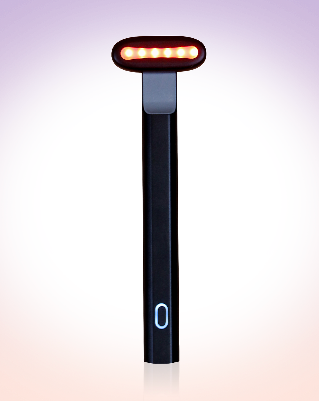 PRO LED FACIAL WAND - DUAL RED AND BLUE LED LIGHT THERAPY