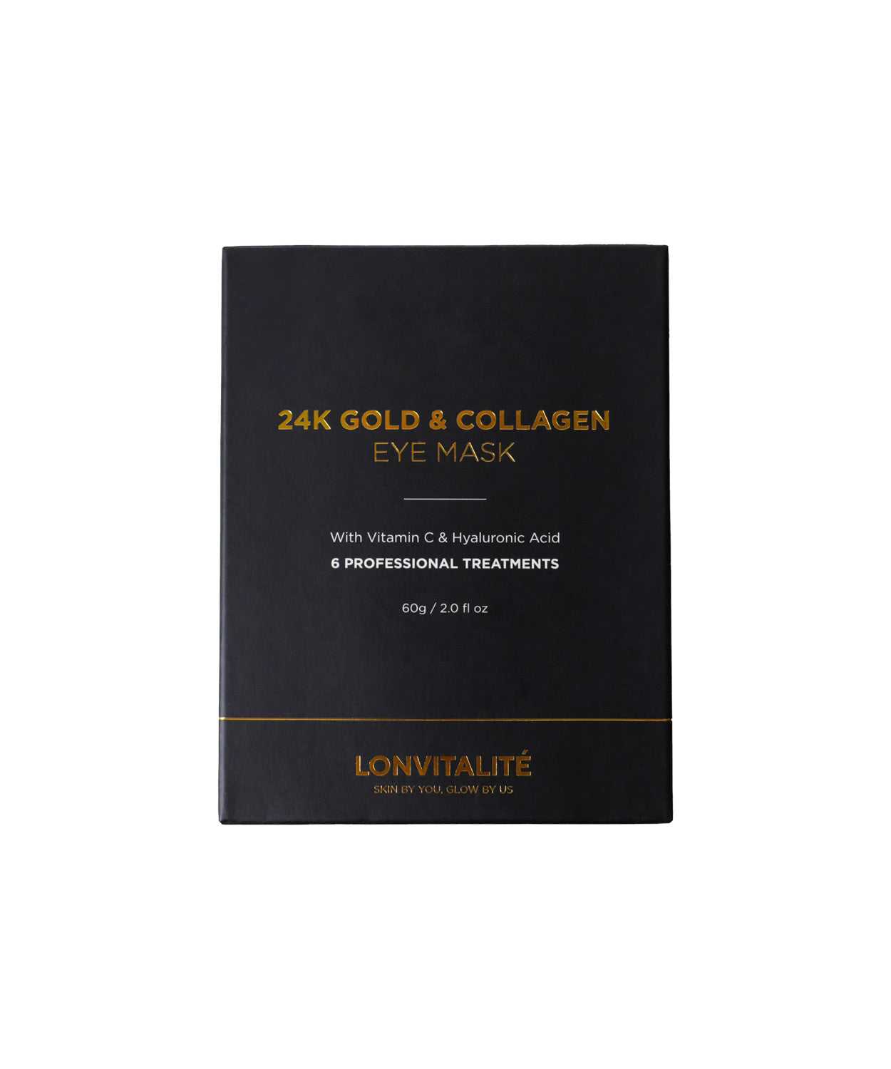 24K GOLD &amp; Collagen EYE MASK 6PK